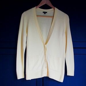 Talbots | NWOT Lemon Yellow Cardigan